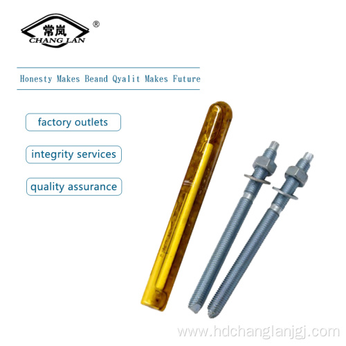 Inch chemical anchors Building set bolt